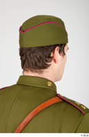  Photos Historical Czechoslovakia Soldier man in uniform 1 Czechoslovakia Soldier WWII caps  hats head 0003.jpg